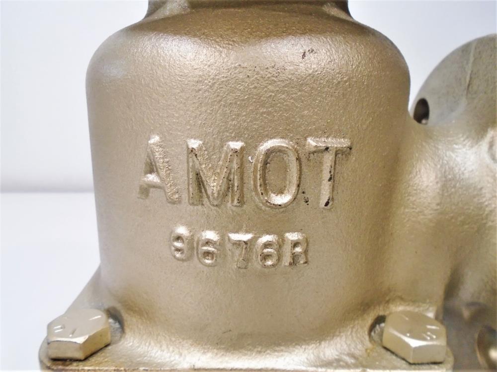Amot Controls 2" Carbon Steel 3-Way Thermostatic Control Valve, 2BFCF12001